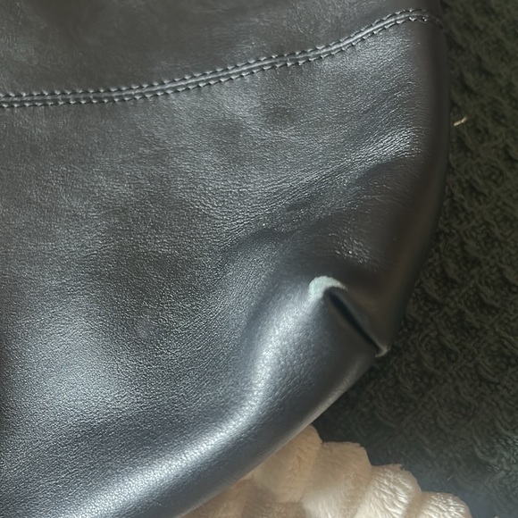 NWOT Anthropologie leather knotted shoulder bag - Picture 9 of 9